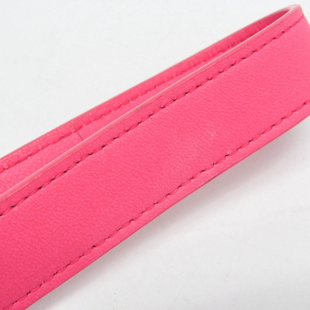 BOTTEGA VENETA Leather Shoulder Bag Pink - Picture 8 of 12